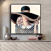 Toile - American woman
